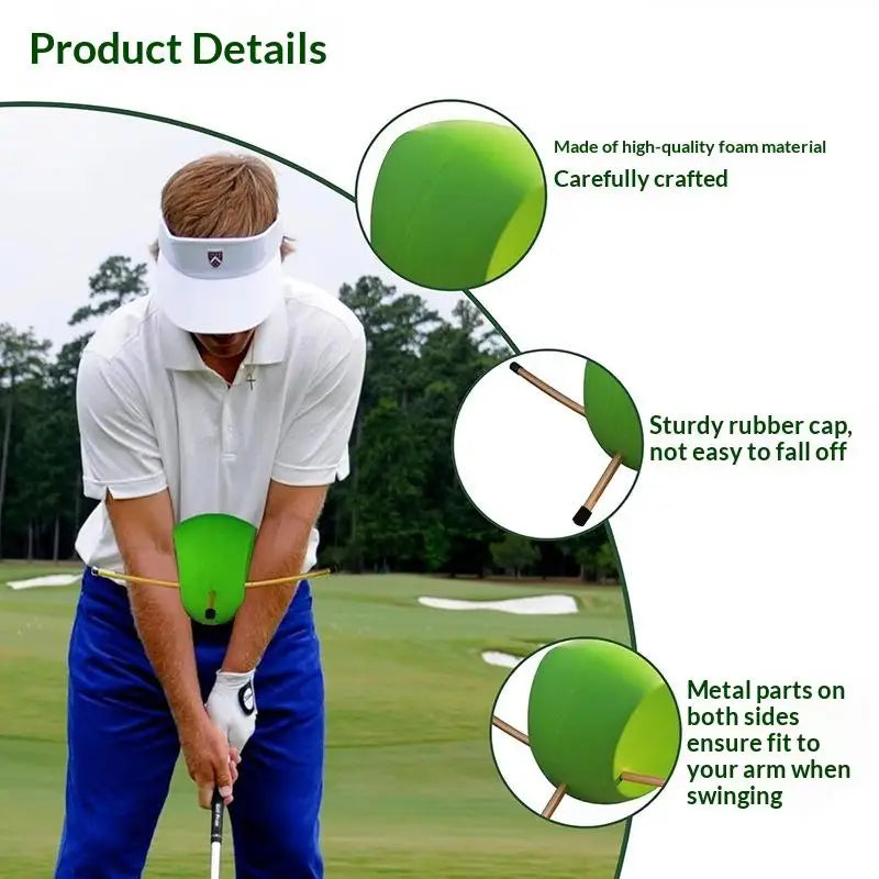Golf Swing Practice Trainer Adjustable Buckle Aid Golf Tool for Achieving Consistent Shots and Proper Grip